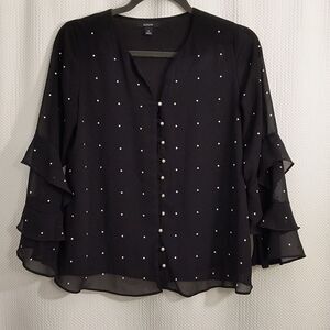 ♥️Alfani Sheer Blouse Women's